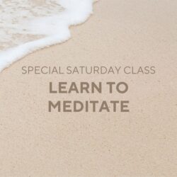 Learn to meditate, become more relaxed and focused, take control of thoughts, ocean
