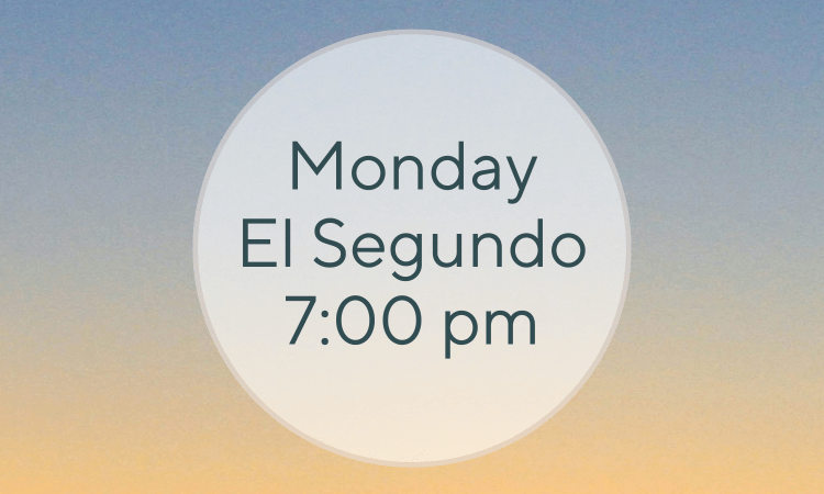 Monday, Meditation Class, breathwork, meditation, El Segundo, beach cities, south bay, meditate, buddhism